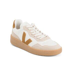 VEJA Beige/nude Men's Made In Brazil Leather V 90 Sport Casual Sneakers